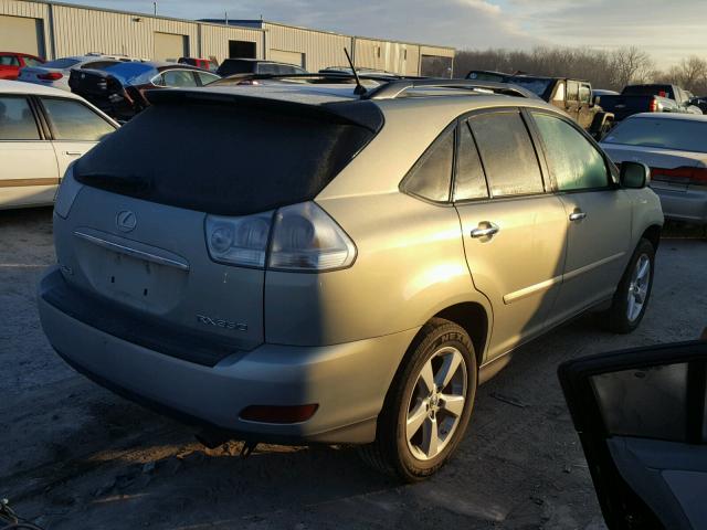 2T2GK31U18C049913 - 2008 LEXUS RX 350 BEIGE photo 4