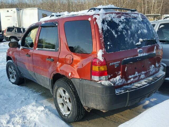 1FMCU93176KD47392 - 2006 FORD ESCAPE XLT ORANGE photo 3