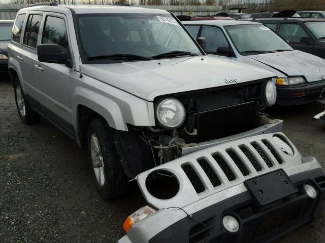 1C4NJRBBXDD101602 - 2013 JEEP PATRIOT SP SILVER photo 1