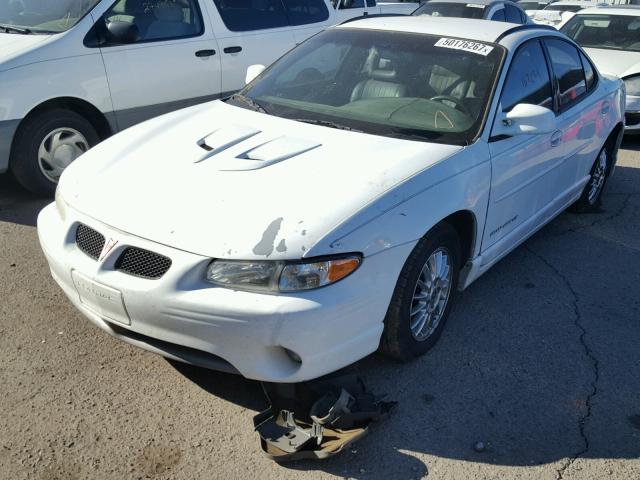 1G2WP52K71F113870 - 2001 PONTIAC GRAND PRIX WHITE photo 2