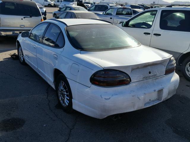 1G2WP52K71F113870 - 2001 PONTIAC GRAND PRIX WHITE photo 3