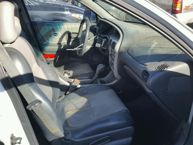 1G2WP52K71F113870 - 2001 PONTIAC GRAND PRIX WHITE photo 5