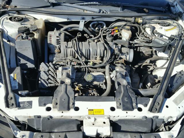 1G2WP52K71F113870 - 2001 PONTIAC GRAND PRIX WHITE photo 7