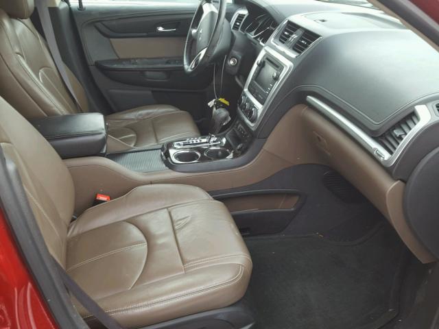 1GKKVRKD5EJ172142 - 2014 GMC ACADIA SLT წითელი ფოტო 5
