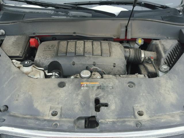 1GKKVRKD5EJ172142 - 2014 GMC ACADIA SLT წითელი ფოტო 7