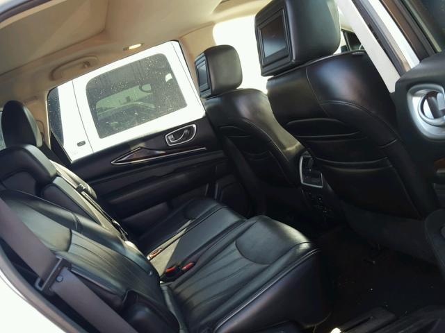 5N1AL0MNXEC528082 - 2014 INFINITI QX60 SILVER photo 6