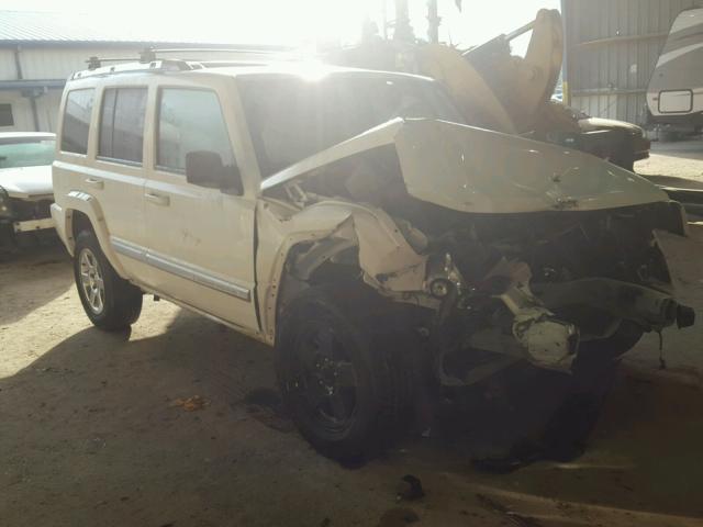 1J8HH58P37C533326 - 2007 JEEP COMMANDER WHITE photo 1