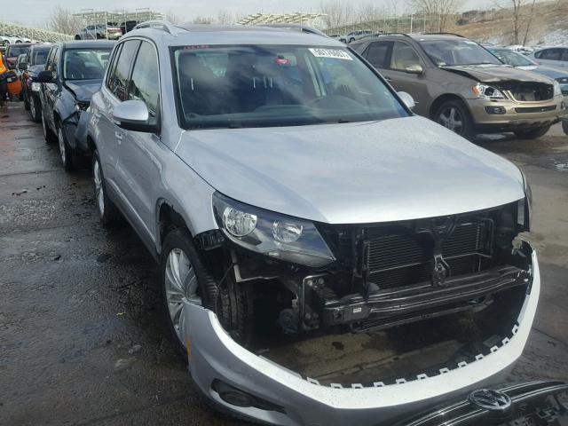 WVGBV7AXXCW548311 - 2012 VOLKSWAGEN TIGUAN S SILVER photo 1