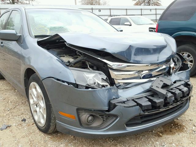 3FAHP0HAXBR221075 - 2011 FORD FUSION SE GREEN photo 9