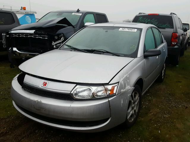 1G8AZ52FX4Z181998 - 2004 SATURN ION LEVEL 银色 照片 2