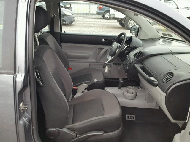 3VWCK21C02M447808 - 2002 VOLKSWAGEN NEW BEETLE გრაფიტი ფოტო 5