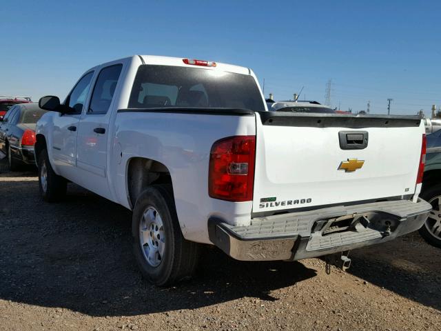 3GCPCSE08BG223587 - 2011 CHEVROLET SILVERADO WHITE photo 3