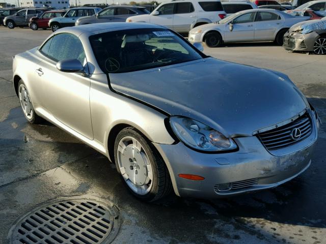 JTHFN48YX20015491 - 2002 LEXUS SC 430 SILVER photo 1