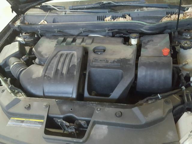 1G1AL15F467879557 - 2006 CHEVROLET COBALT LT BLACK photo 7