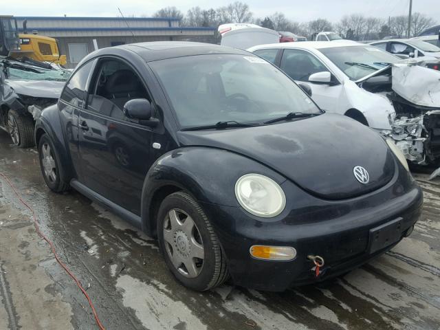 3VWDD21C4YM489759 - 2000 VOLKSWAGEN NEW BEETLE 黑色 照片 1