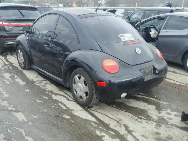 3VWDD21C4YM489759 - 2000 VOLKSWAGEN NEW BEETLE 黑色 照片 3
