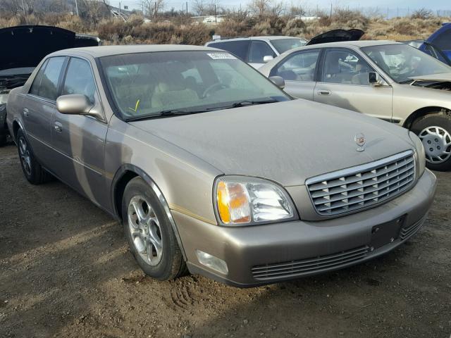 1G6KD54Y71U215236 - 2001 CADILLAC DEVILLE BROWN photo 1