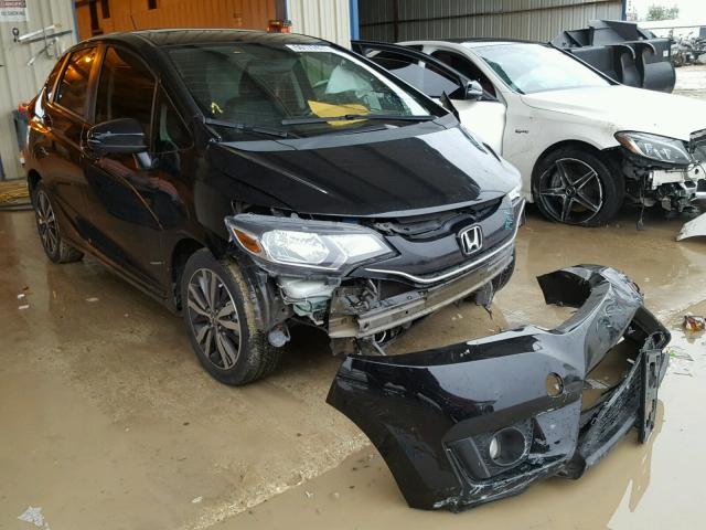 3HGGK5H8XFM779897 - 2015 HONDA FIT EX BLACK photo 1