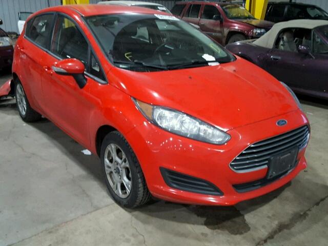 3FADP4EJ8FM105354 - 2015 FORD FIESTA SE RED photo 1