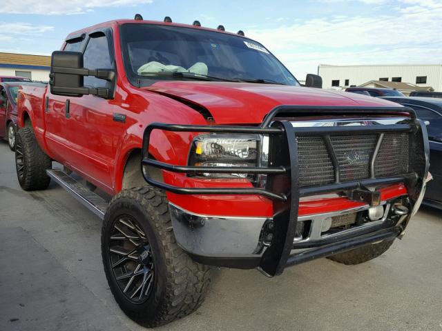 1FTSW21P97EA08366 - 2007 FORD F250 SUPER RED photo 1