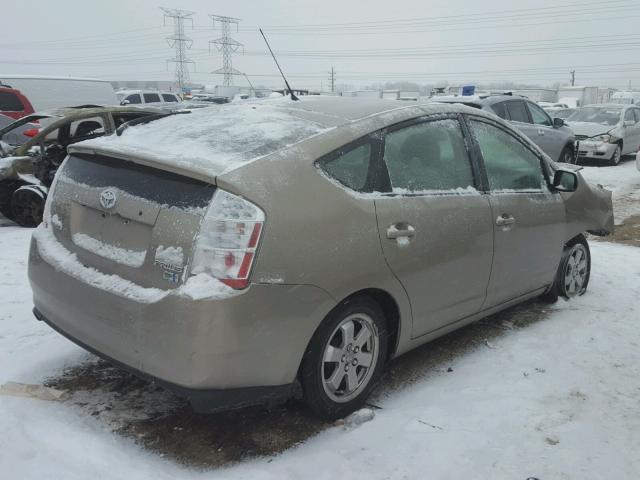 JTDKB20U193518812 - 2009 TOYOTA PRIUS GOLD photo 4