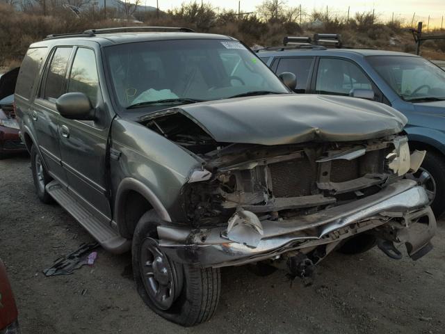 1FMPU18L31LA97746 - 2001 FORD EXPEDITION GREEN photo 1