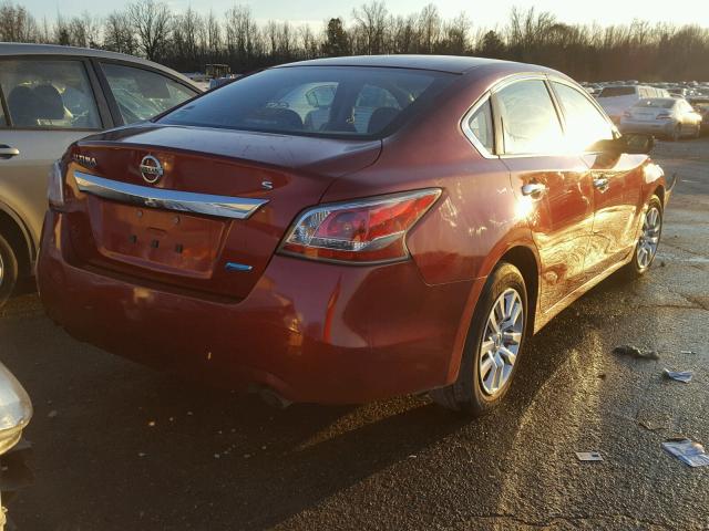 1N4AL3AP2EN222810 - 2014 NISSAN ALTIMA 2.5 MAROON photo 4