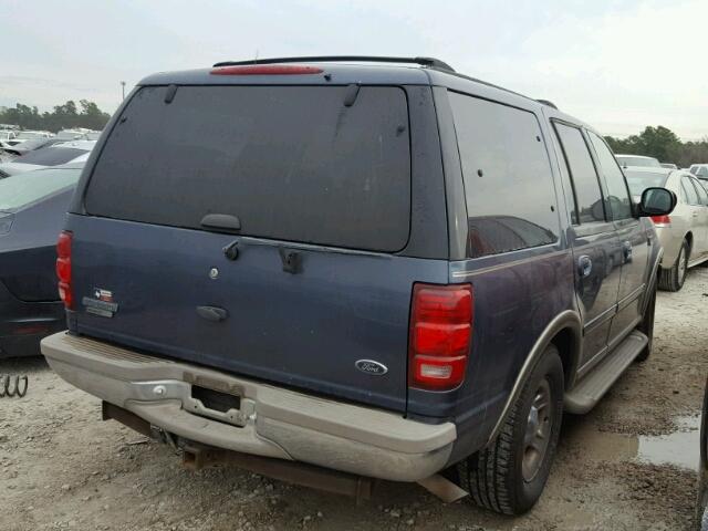 1FMRU17L62LA61612 - 2002 FORD EXPEDITION BLUE photo 4