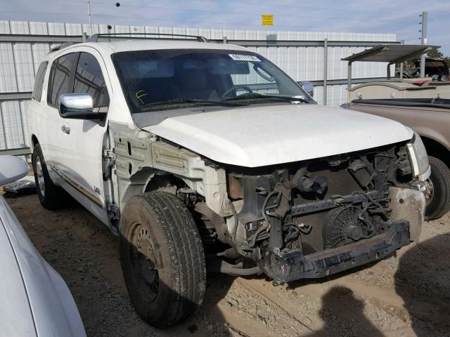 5N1AA08A97N719495 - 2007 NISSAN ARMADA SE WHITE photo 1