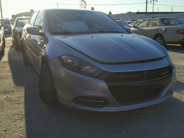 1C3CDFAA6FD310834 - 2015 DODGE DART SE GRAY photo 1