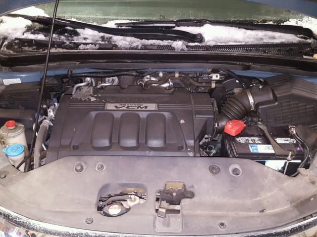 5FNRL38729B005149 - 2009 HONDA ODYSSEY EX BLUE photo 7