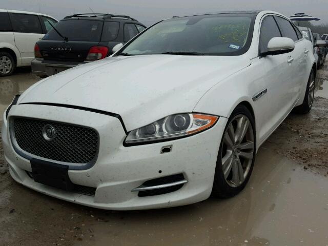 SAJWA2GB5CLV31953 - 2012 JAGUAR XJL BASE WHITE photo 2