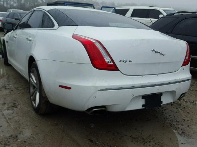 SAJWA2GB5CLV31953 - 2012 JAGUAR XJL BASE WHITE photo 3