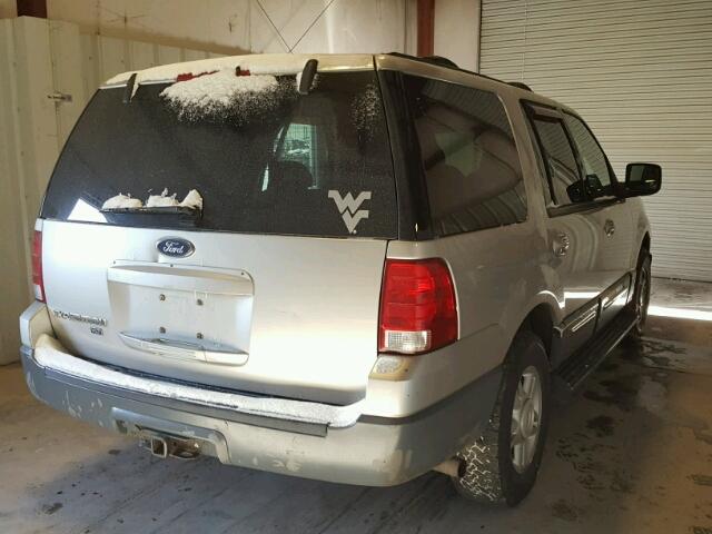 1FMPU16L93LB91572 - 2003 FORD EXPEDITION SILVER photo 4