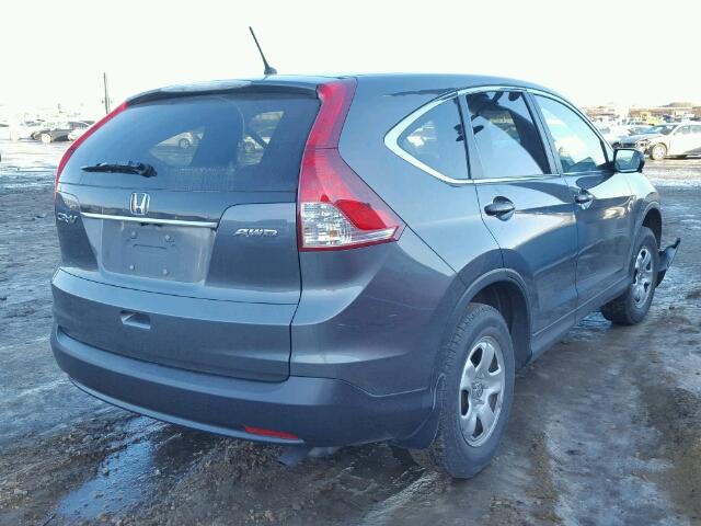 2HKRM4H31DH115264 - 2013 HONDA CR-V LX SILVER photo 4