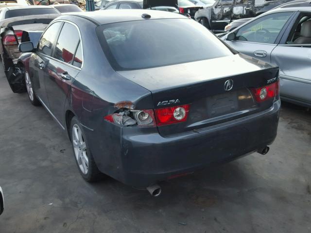 JH4CL96875C010356 - 2005 ACURA TSX GRAY photo 3