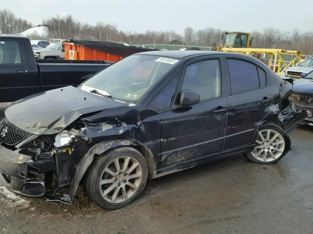 JS2YC414185104875 - 2008 SUZUKI SX4 BLACK photo 9