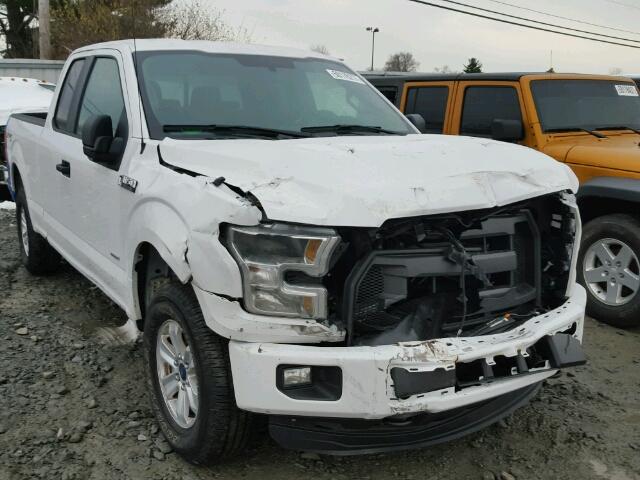 1FTEX1EP5GFA62823 - 2016 FORD F150 SUPER WHITE photo 1