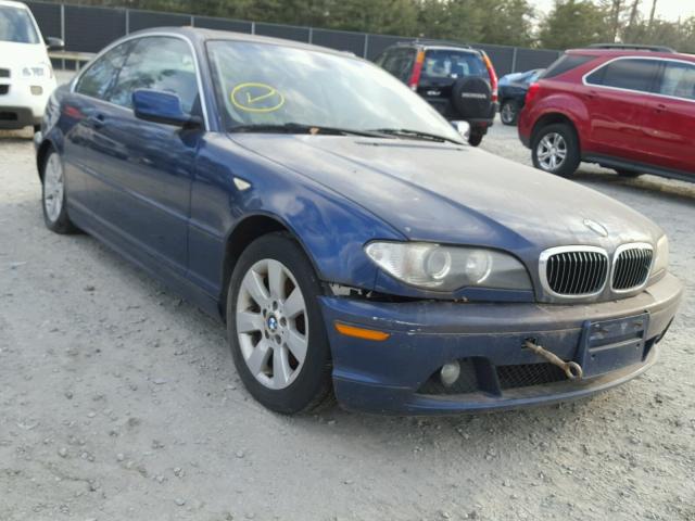 WBABD33455PL06281 - 2005 BMW 325 CI BLUE photo 1