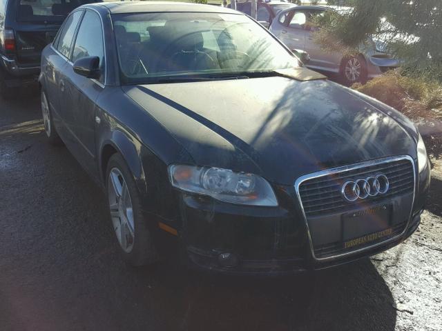 WAUAF78E27A070502 - 2007 AUDI A4 2 BLACK photo 1