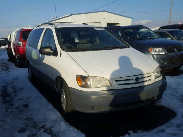 4T3ZF13C53U521622 - 2003 TOYOTA SIENNA LE WHITE photo 1