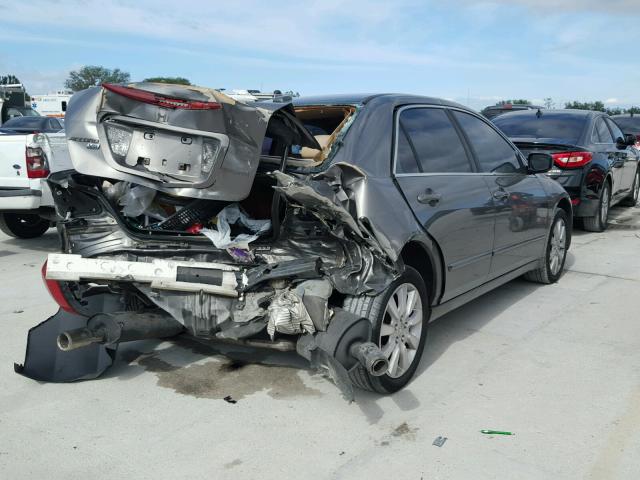 1HGCM66556A052171 - 2006 HONDA ACCORD EX CHARCOAL photo 4