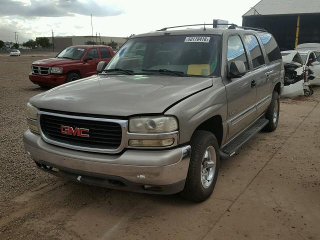 1GKFK16T62J101914 - 2002 GMC YUKON XL K TAN photo 2