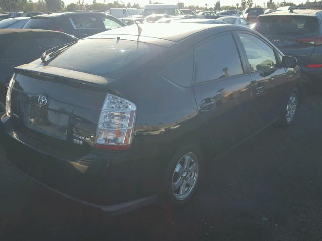 JTDKB20U993536636 - 2009 TOYOTA PRIUS BLACK photo 4