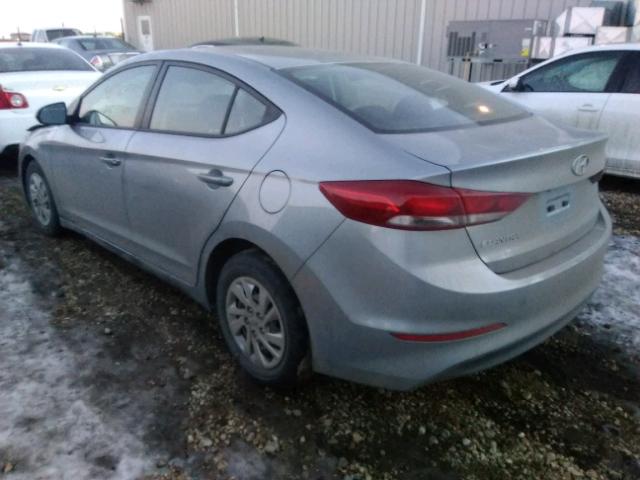 5NPD74LF7HH047285 - 2017 HYUNDAI ELANTRA SE GRAY photo 3