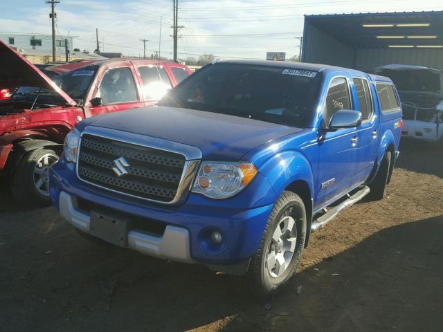 5Z61D0EV4CC453474 - 2012 SUZUKI EQUATOR RM BLUE photo 2