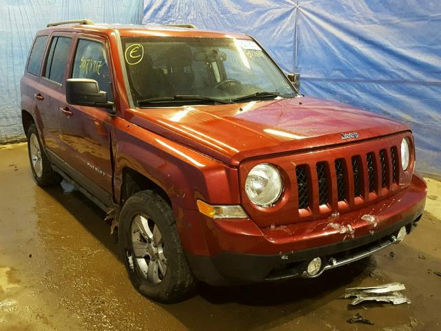 1C4NJRFB0CD659676 - 2012 JEEP PATRIOT LA RED photo 1