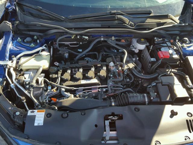 SHHFK7H43HU430377 - 2017 HONDA CIVIC SPOR BLUE photo 7