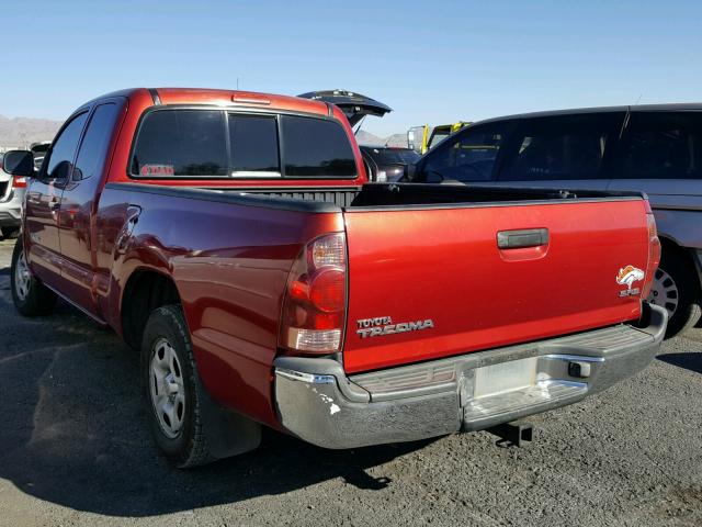 5TETX22N96Z259849 - 2006 TOYOTA TACOMA ACC RED photo 3