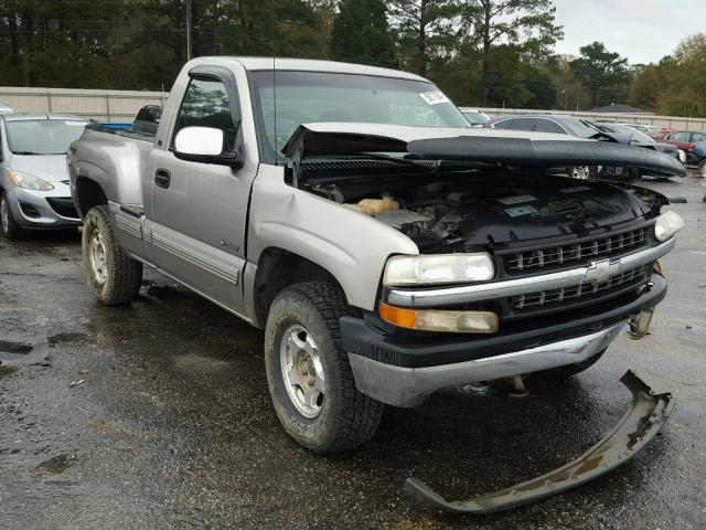 1GCEK14T6YZ194681 - 2000 CHEVROLET SILVERADO TAN photo 1